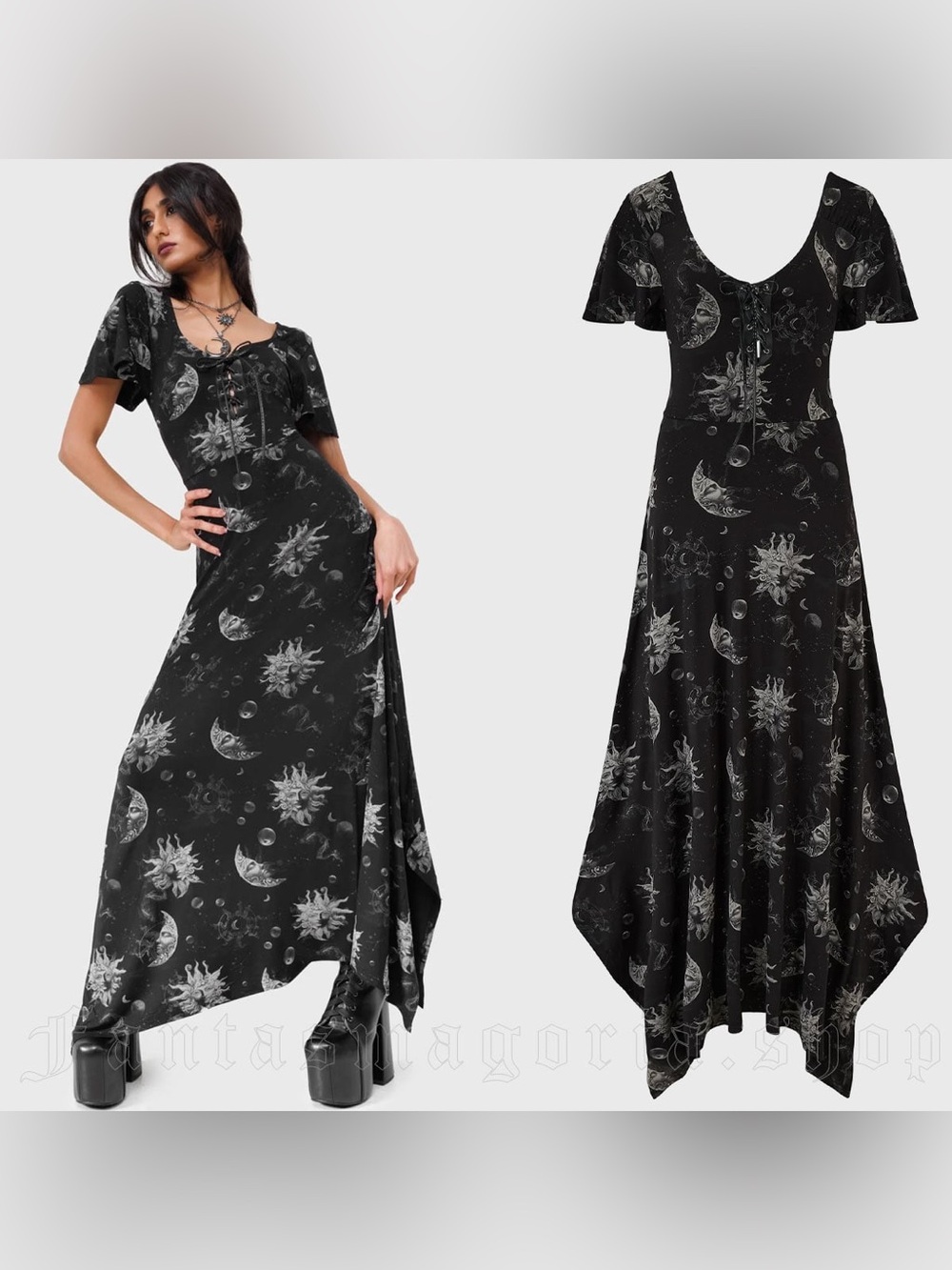 Killstar Umbral Maxi Dress